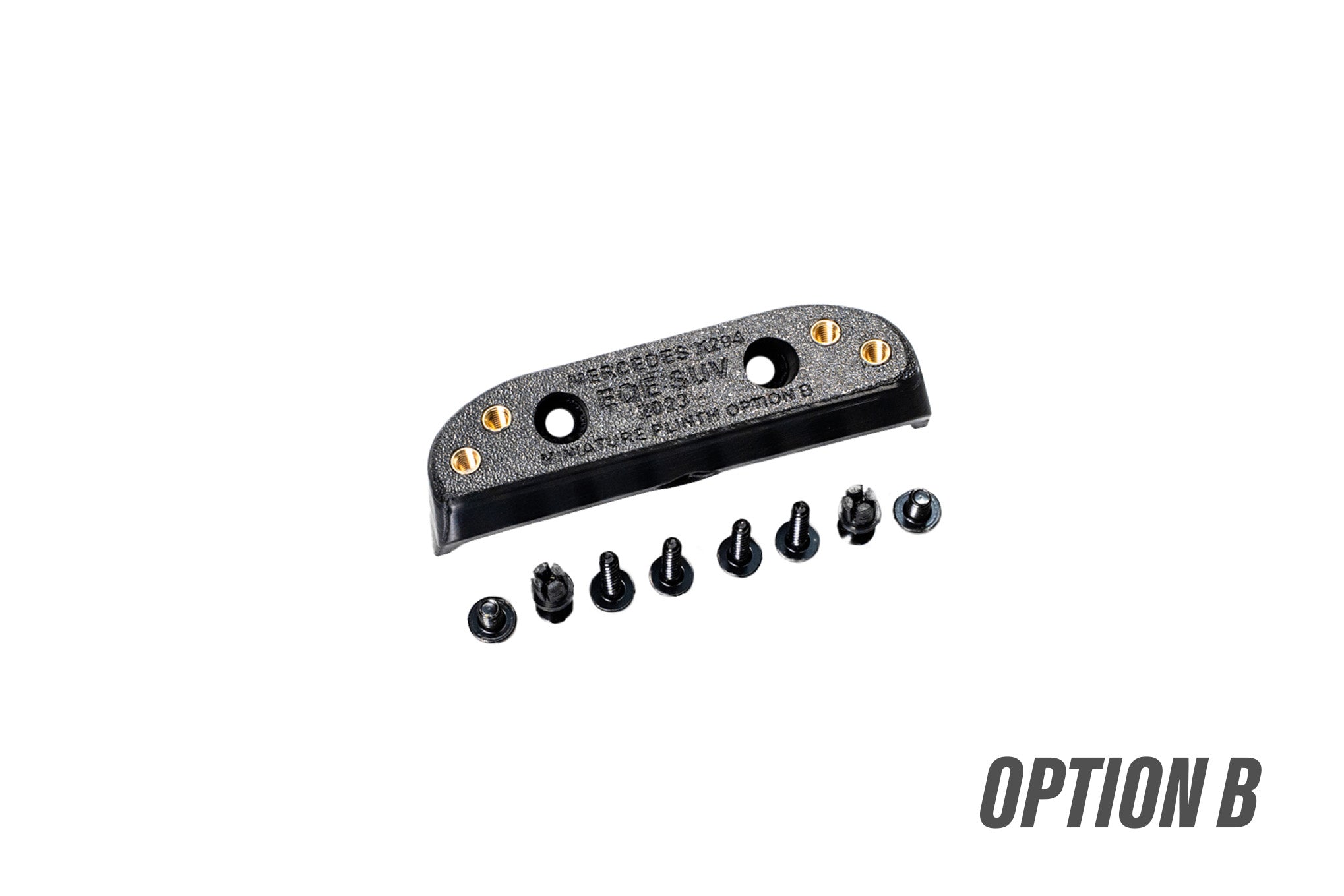 Mercedes X294 EQE SUV 300/ 350/ 53 AMG 2023-Current - OEM Plinth Delete Kit (Front)