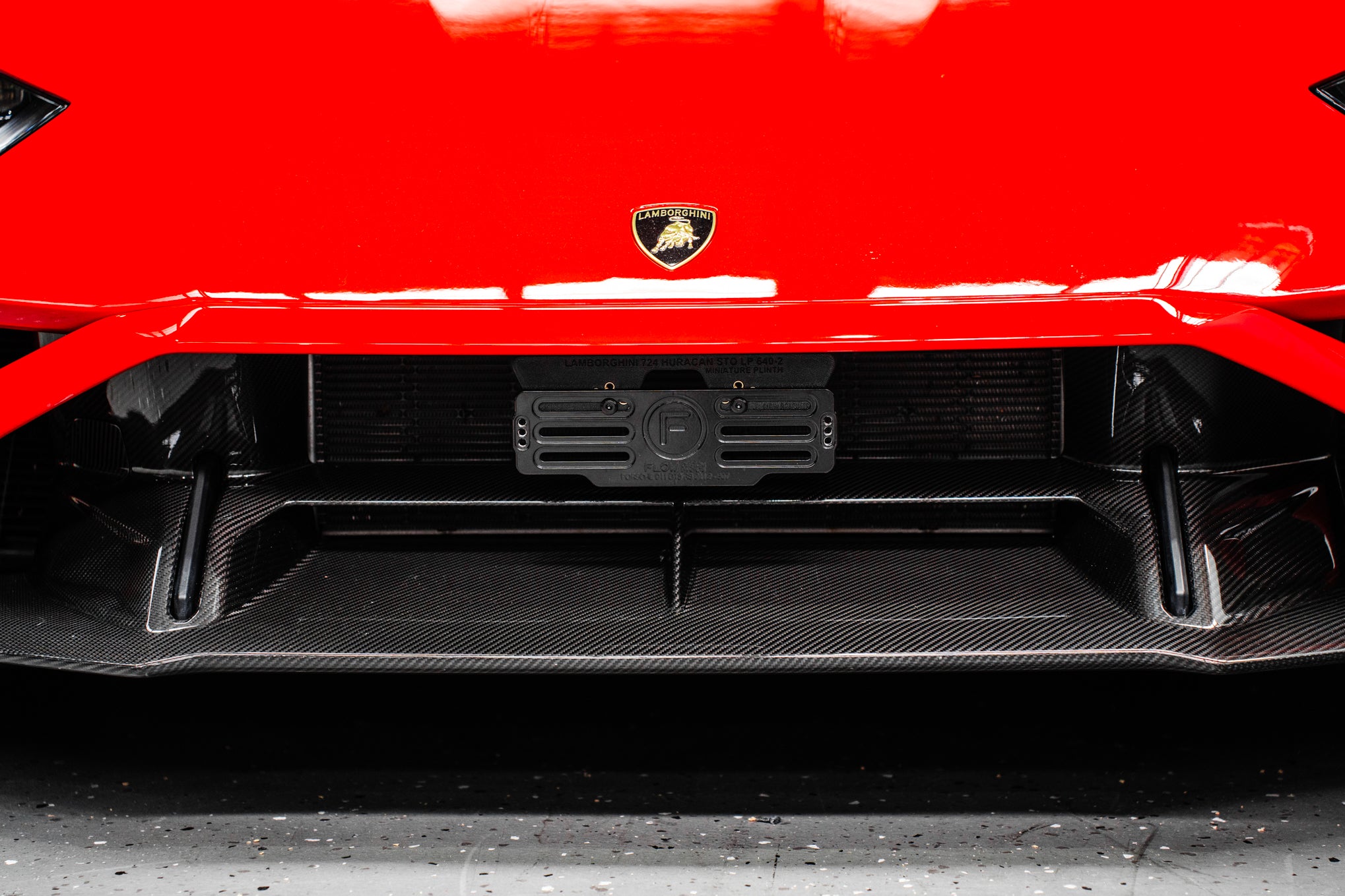 Lamborghini Huracan STO LP640-2 2018-22 OEM Plinth Delete Kit (FRONT)